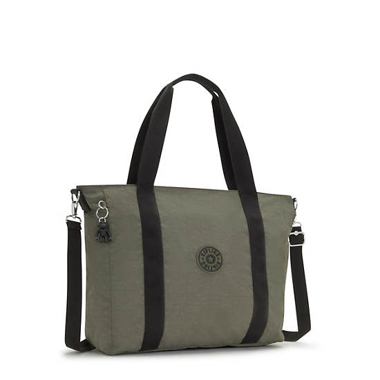 Kipling Asseni Tote Tassen Groen | BE 1462KO